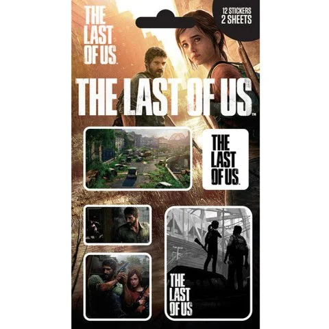 The Last of Us Ellie and Joel Sticker Pack Afbeelding 1