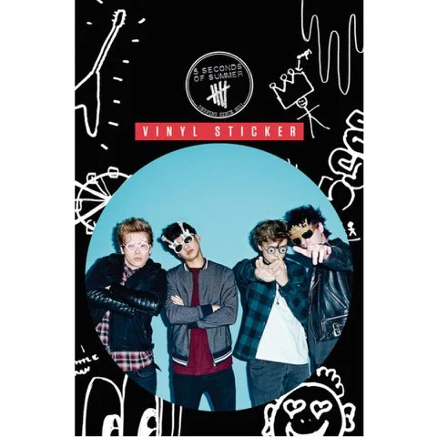 5 Seconds of Summer Jump - Sticker Afbeelding 1