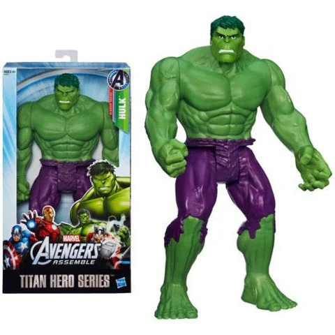 Titan Hero Marvel Avengers Hulk 12 Inch Action Figure Afbeelding 1