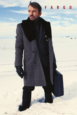 Fargo Lorne Malvo Snow Blood - Maxi Poster - 61 x 91.5cm Afbeelding 1