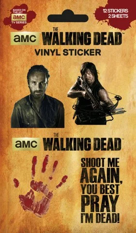 The Walking Dead Vinyl - Sticker Pack Afbeelding 1
