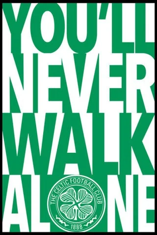 Celtic You Never Walk Alone - Maxi Poster - 61 x 91.5cm Afbeelding 1