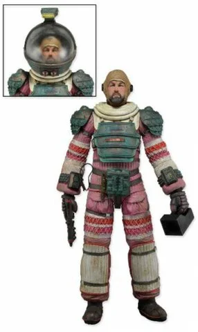 NECA Aliens Dallas Nostromo Suit 7 Inch Action Figure Afbeelding 1