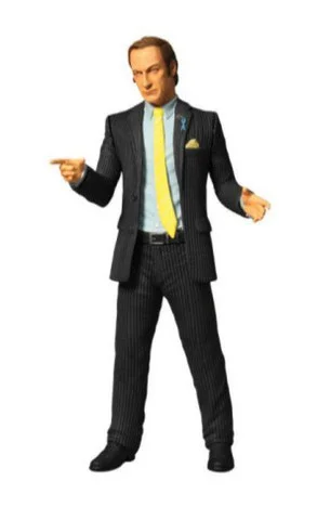 Breaking Bad Saul Goodman 6 Inch Action Figure Afbeelding 1