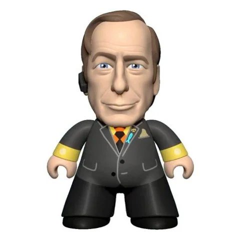 Titans Breaking Bad Better Call Saul Saul Goodman 4 1/2 Inch Vinyl Figure Afbeelding 1
