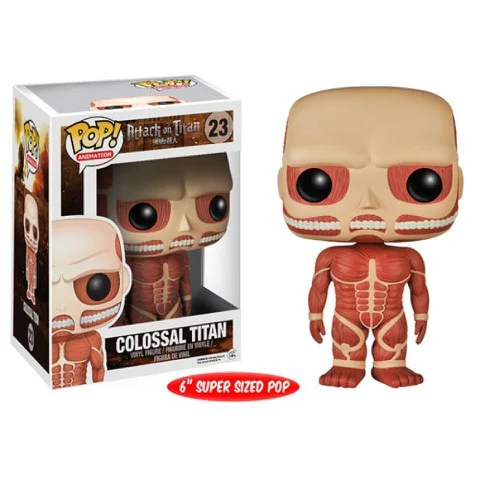 Attack on Titan Colossal Titan 6 Inch Funko Pop! Figuur Afbeelding 1