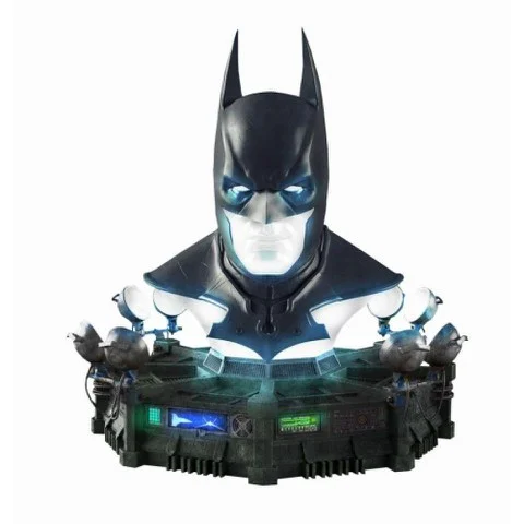 Sideshow Collectibles DC Comics Arkham Origins Batman Cowl Prop Replica Afbeelding 1
