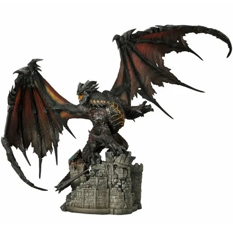Sideshow Collectibles World of Warcraft Deathwing 25 Inch Statue Afbeelding 1