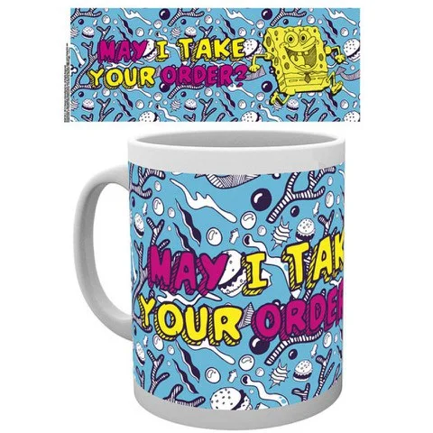 Spongebob Square Pants Doodle Mug Afbeelding 1