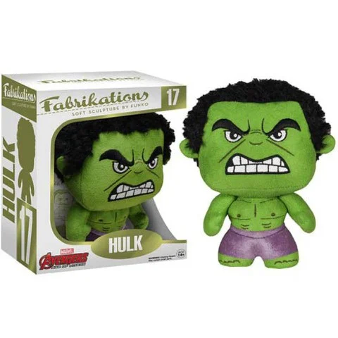 Marvel Avengers: Age of Ultron Hulk Fabrikations Plush Figure Afbeelding 1