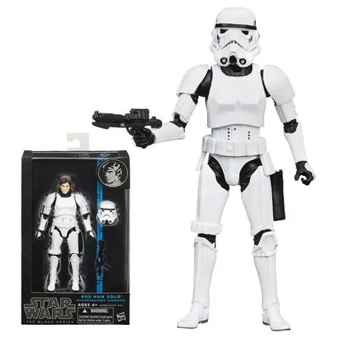 Star Wars The Black Series Han Solo in Stormtrooper Disguise 6 Inch Action Figure Afbeelding 1