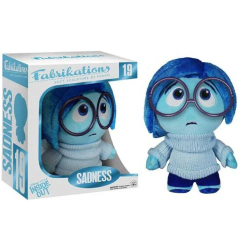 Disney Inside Out Sadness Fabrikations Plush Figure Afbeelding 1