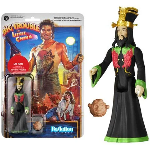 ReAction Big Trouble in Little China Lo Pan 3 3/4 Inch Action Figure Afbeelding 1