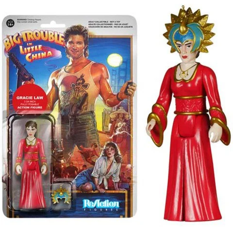 ReAction Big Trouble in Little China Gracie Law 3 3/4 Inch Action Figure Afbeelding 1