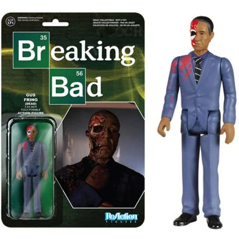ReAction Breaking Bad Gustavo Fring Dead 3 3/4 Inch Action Figure Afbeelding 1