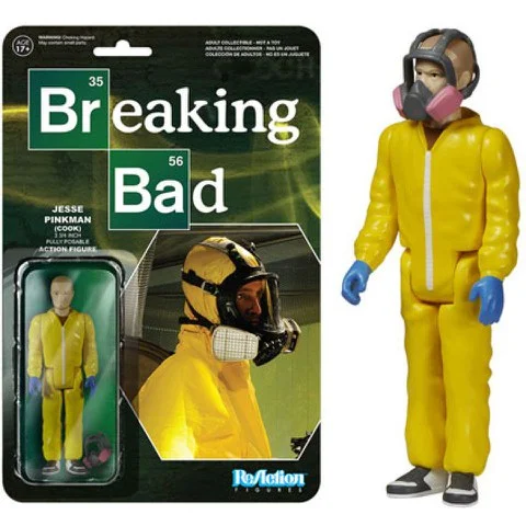 ReAction Breaking Bad Jesse Pinkman Cook 3 3/4 Inch Action Figure Afbeelding 1