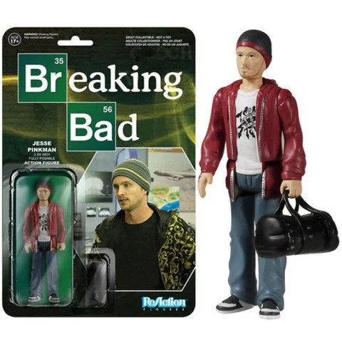 ReAction Breaking Bad Jesse Pinkman 3 3/4 Inch Action Figure Afbeelding 1