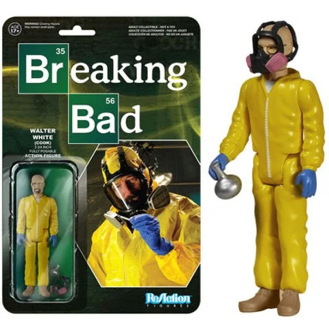 ReAction Breaking Bad Walter White Cook 3 3/4 Inch Action Figure Afbeelding 1