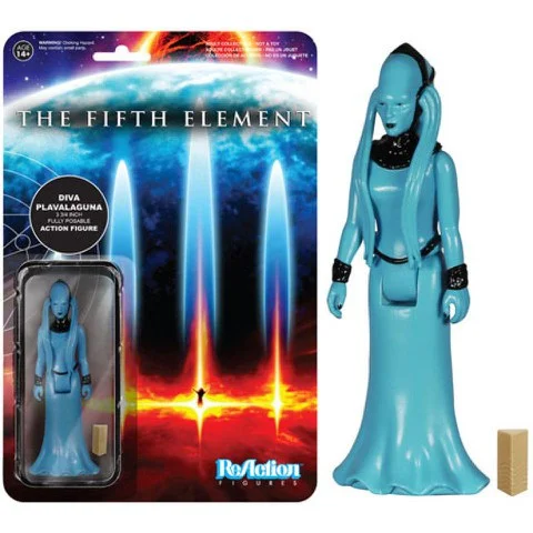 ReAction Fifth Element Diva Plavalaguna 3 3/4 Inch Action Figure Afbeelding 1