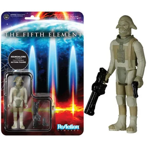 ReAction Fifth Element Mangalore 3 3/4 Inch Action Figure Afbeelding 1