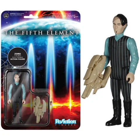 ReAction Fifth Element Zorg 3 3/4 Inch Action Figure Afbeelding 1