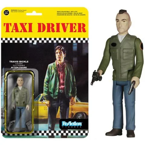 ReAction Taxi Driver Travis Bickle 3 3/4 Inch Action Figure Afbeelding 1