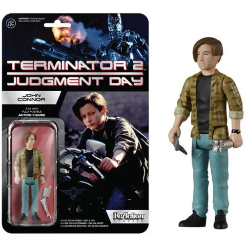ReAction Terminator 2 John Connor 3 3/4 Inch Action Figure Afbeelding 1