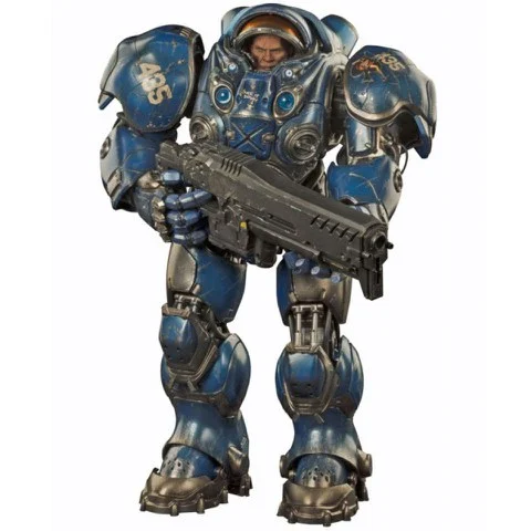 Sideshow Collectibles Starcraft Terran Space Marine Tychus 1:6 Scale Figure Afbeelding 1