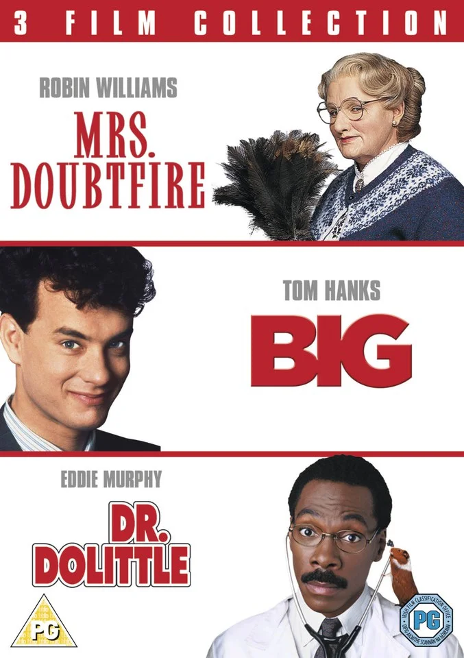 Cheaper By Dozen/ Cheaper By Dozen 2/ Mrs Doubtfire Afbeelding 1