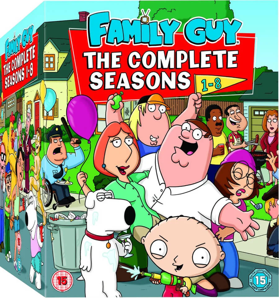 Family Guy - Series 1-8 - Complete Afbeelding 1