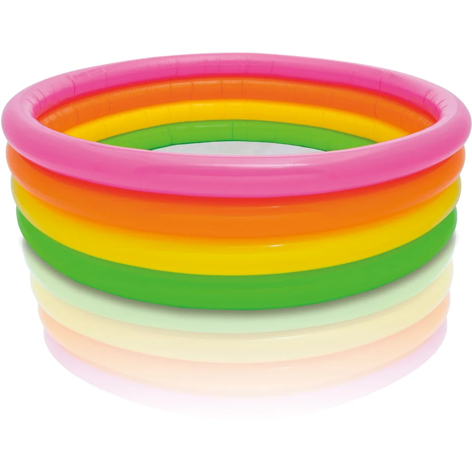 Intex Sunset Glow Kids' Paddling Pool (66 Inches) Afbeelding 1