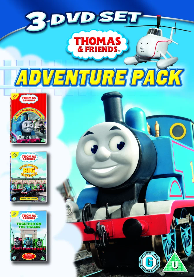 Thomas & Friends Triple Pack (Tales From Tracks / Little Engines, Big Days Out / Toger On Tracks) Afbeelding 1