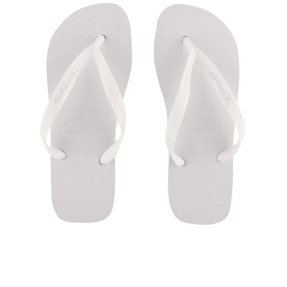 Havaianas Unisex Top Flip Flops - White - 3/4 - Wit Afbeelding 1