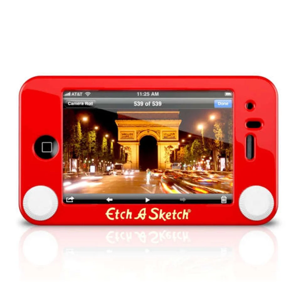 Etch A Sketch iPod Touch 4G Case Afbeelding 1