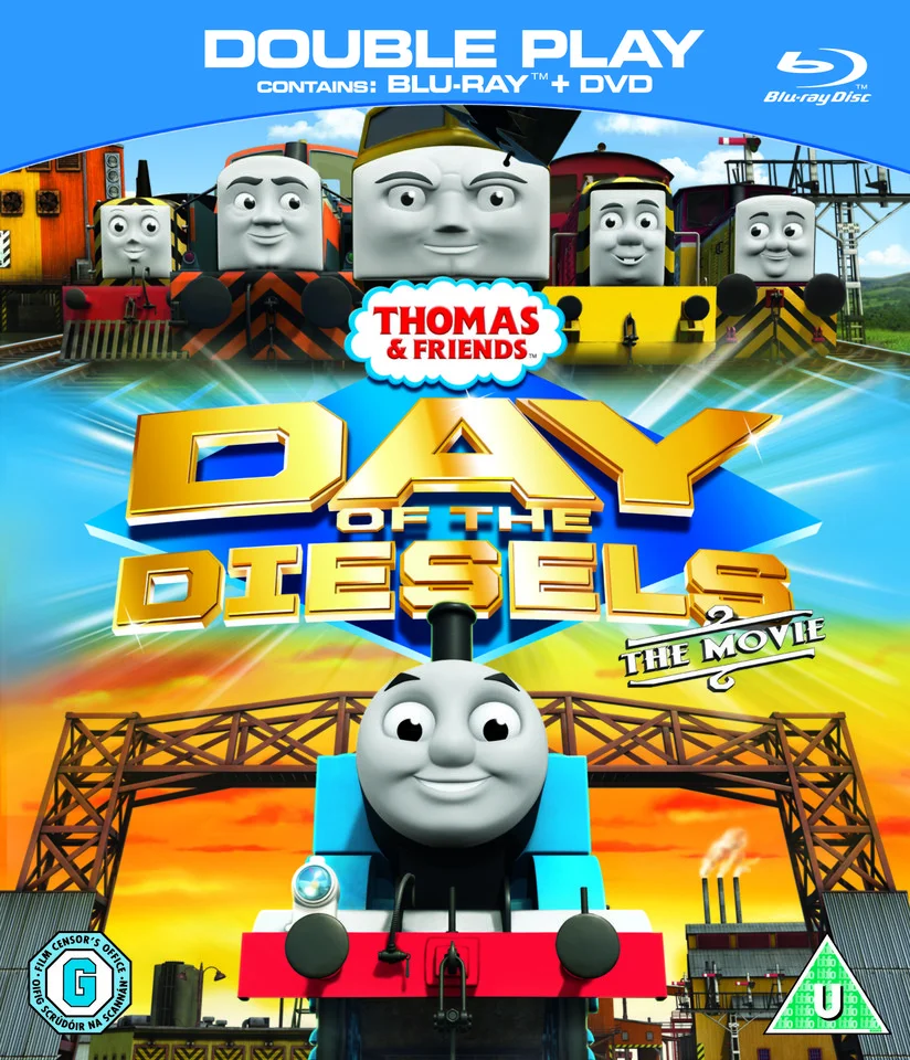 Thomas and Friends: Day of Diesels - Double Play (Blu-Ray en DVD) Afbeelding 1