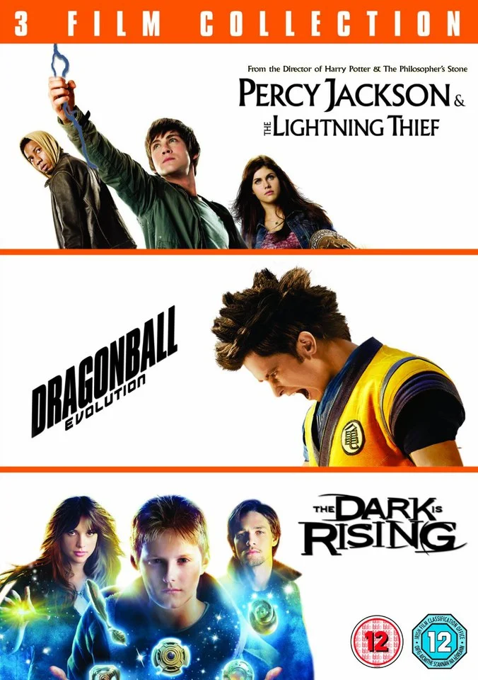 Percy Jackson and the Lightning Thief / Dragonball: Evolution / Dark is Rising Afbeelding 1