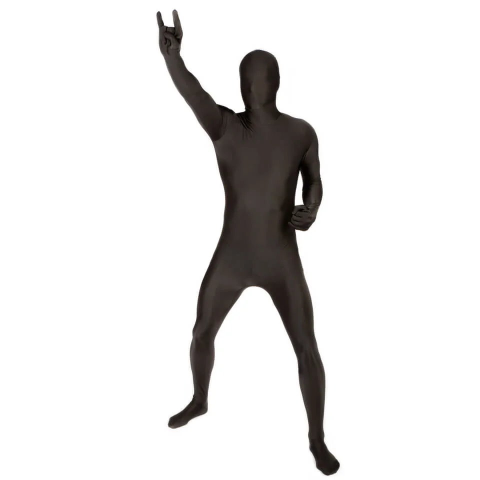 Morphsuit Zwart - Volwassene - M Afbeelding 1