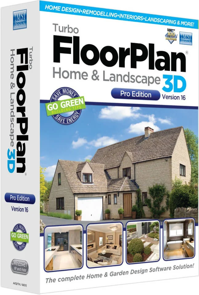 Turbo FloorPlan Home & Landscape Pro V16 Afbeelding 1