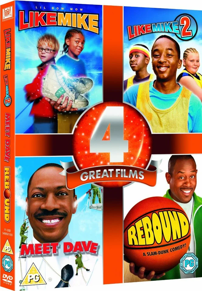 4 Great Films - Like Mike 1 en 2 / Rebound / Meet Dave Afbeelding 1