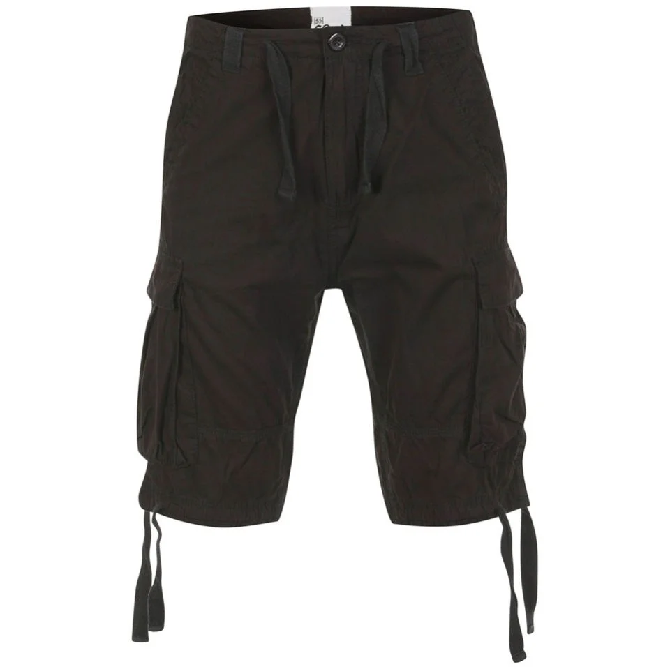 55Soul Heren Soul Spirit Shorts - Zwart - 28 - Zwart Afbeelding 1
