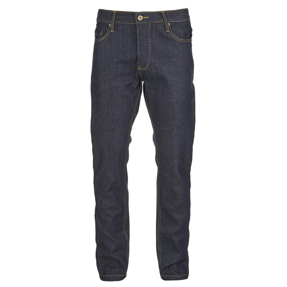 Brave Soul Men's Denton Jean - Darkwash - 30R - Darkwash Afbeelding 1