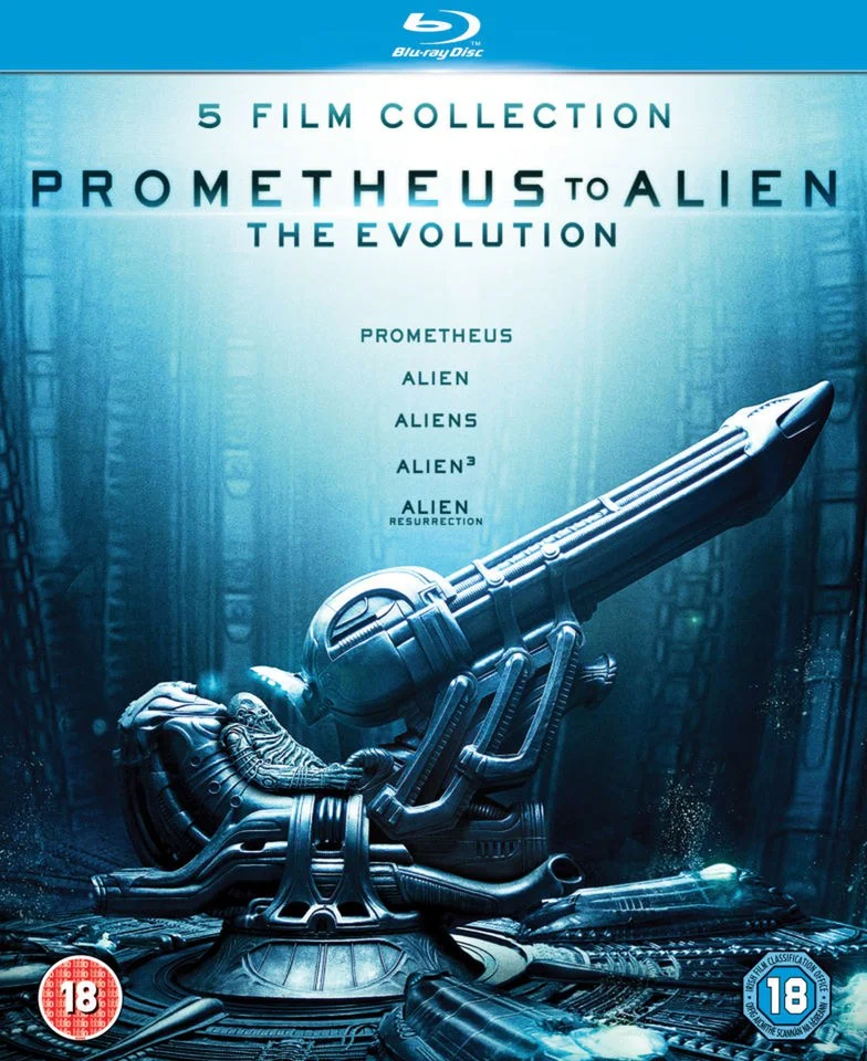 Prometheus to Alien: The Evolution Boxset Afbeelding 1