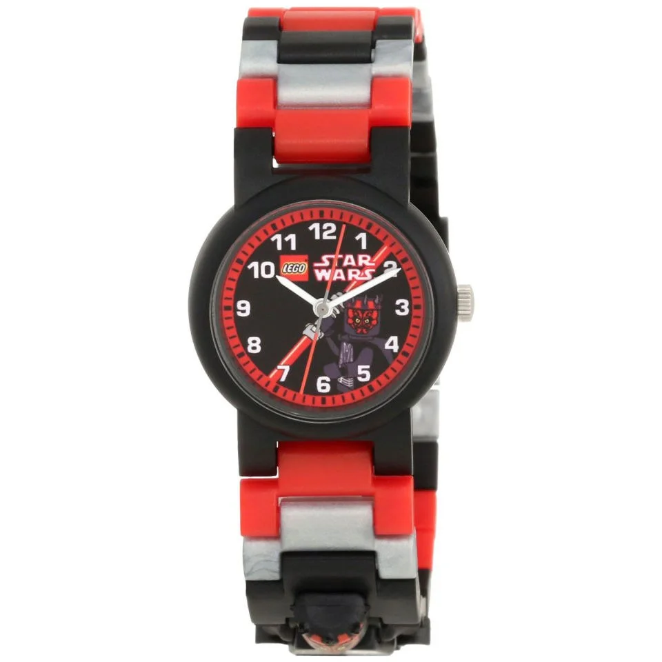 LEGO Star Wars: Darth Maul with Horns Minifigure Link Watch Afbeelding 1