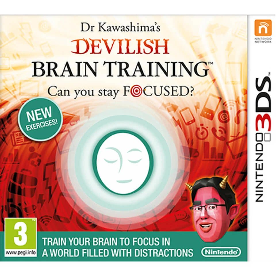 Dr Kawashima's Devilish Brain Training: Can You Stay Focused? Afbeelding 1