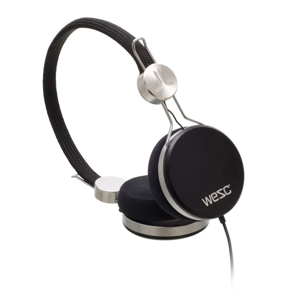 Wesc Banjo Headphones - Black Silver Afbeelding 1