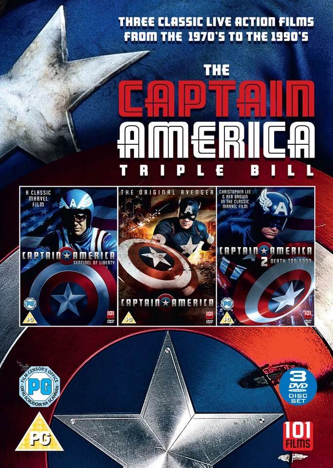 Captain America Triple Box Set Afbeelding 1