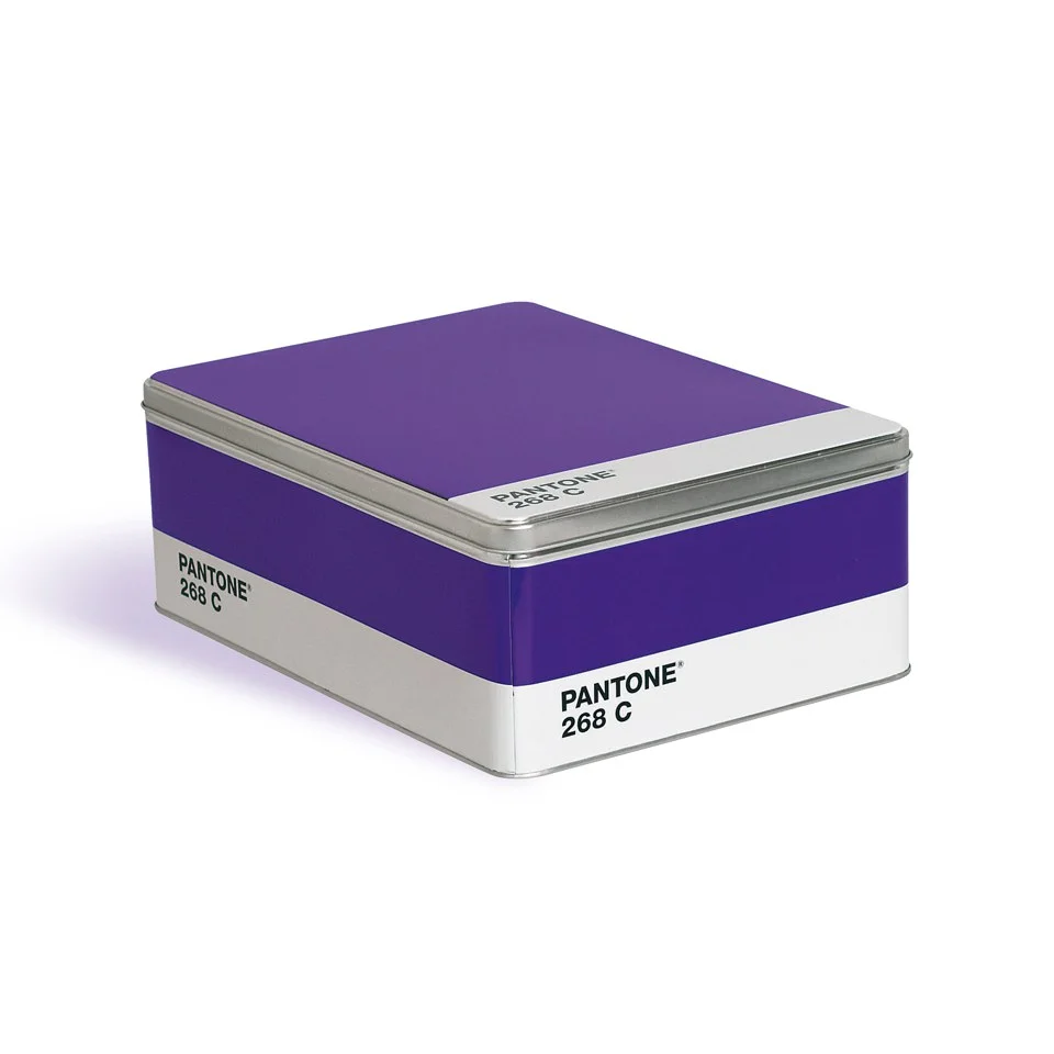 Seletti Pantone 268 Royal Purple Metal Storage Box Afbeelding 1