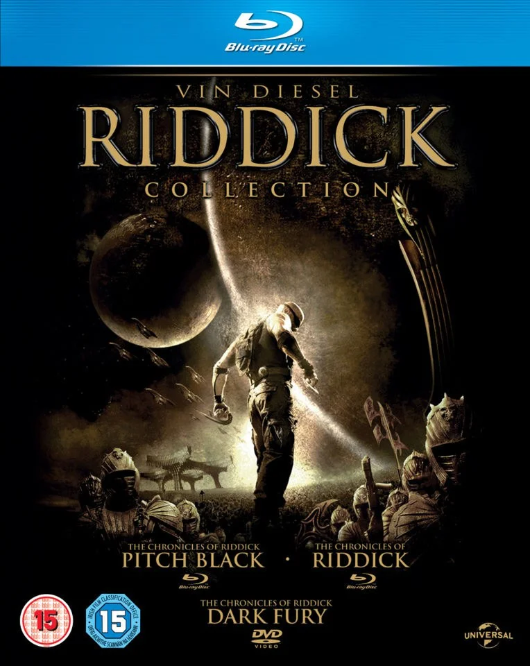 Riddick Verzameling: Pitch Black, The Chronicles of Riddick: Dark Fury and The Chronicles of Riddick Afbeelding 1