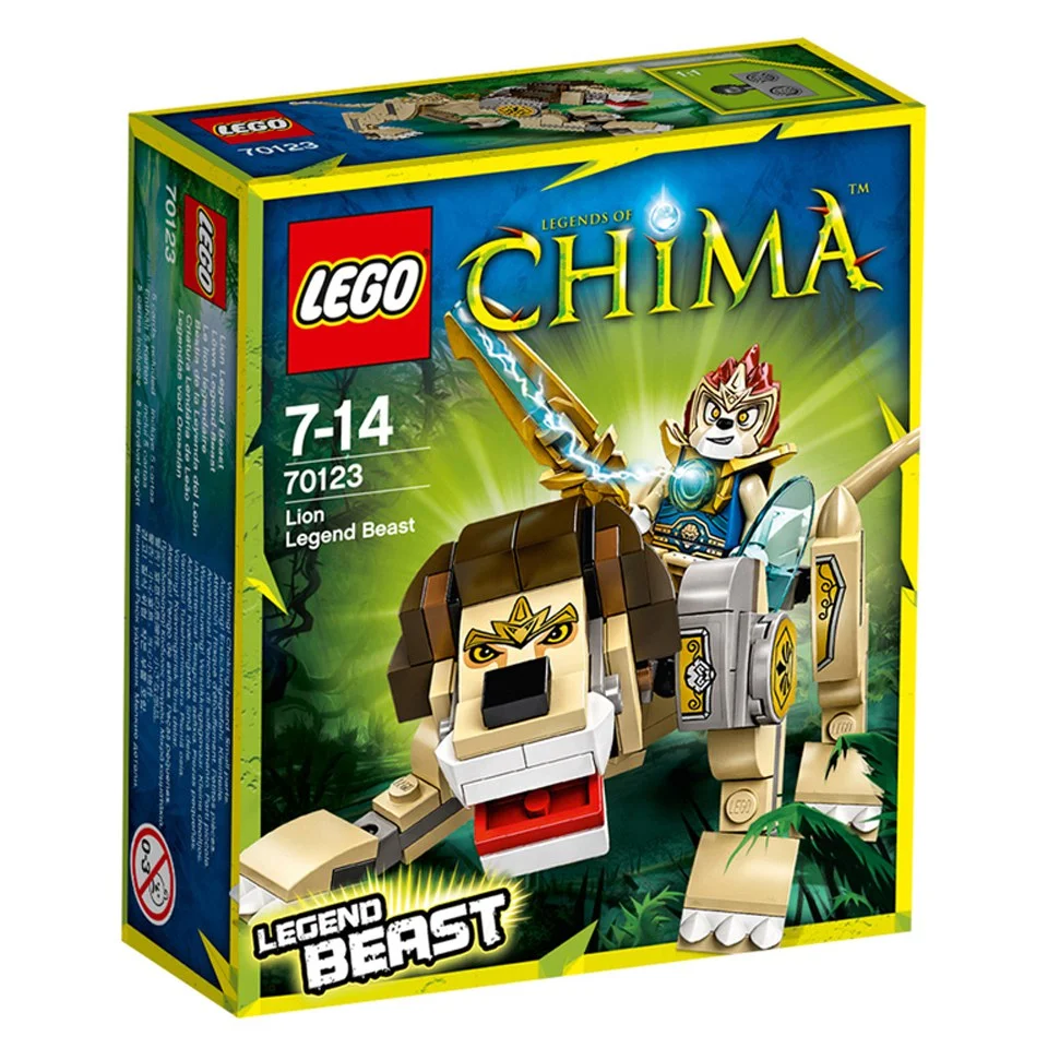 LEGO Chima: Lion Legend Beast (70123) Afbeelding 1