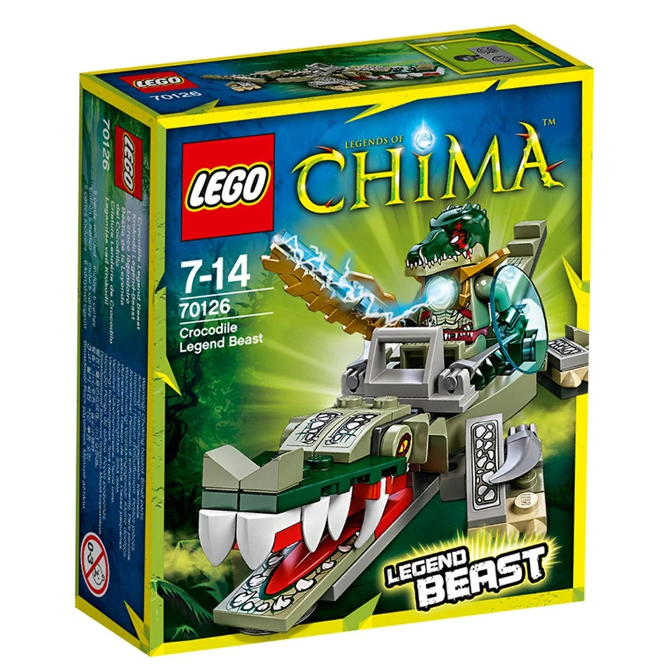 LEGO Chima: Crocodile Legend Beast (70126) Afbeelding 1